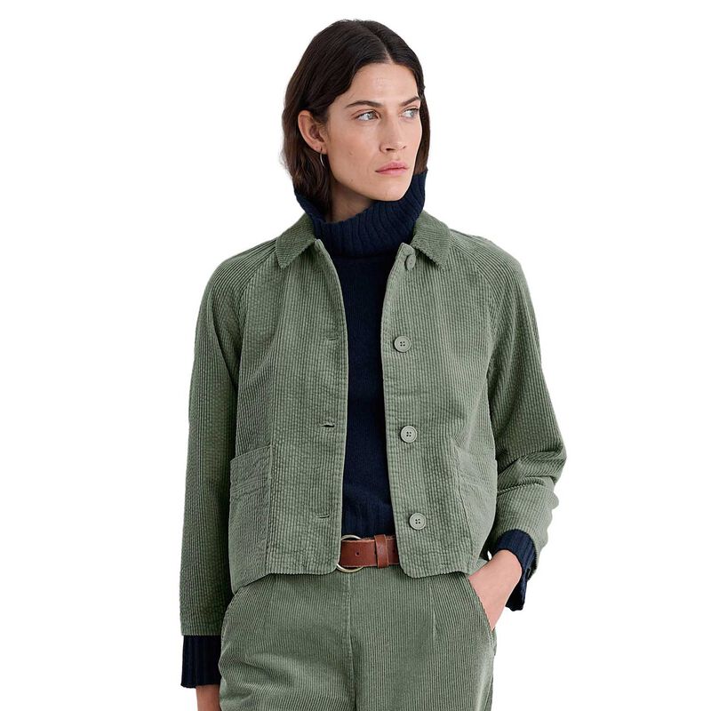 Seasalt Cornwall Ocean Mist Jacket Dusky Green image number 0